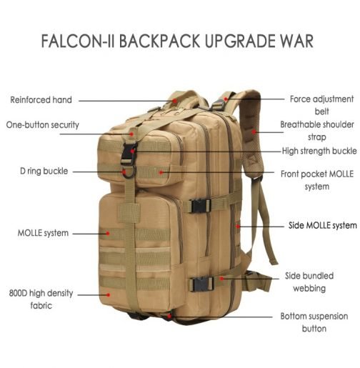 Large Capacity Camping Backpack - Image 3