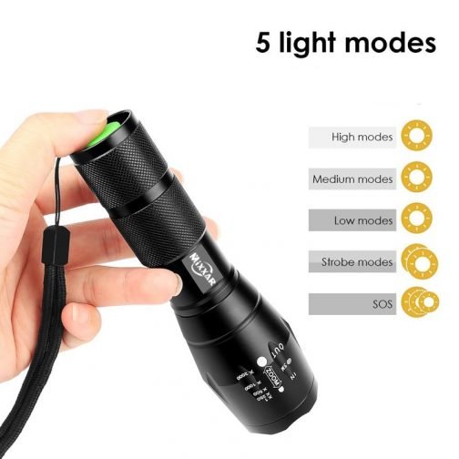 Tactical Waterproof  Flashlight - Image 3