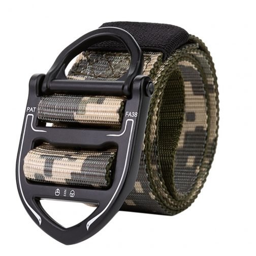 camo canvas belt