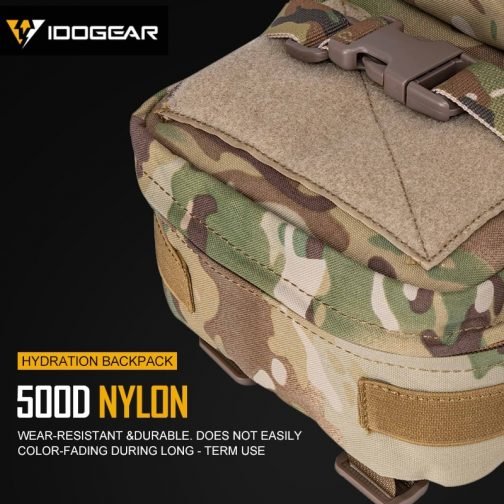 Hydration Backpack Assault Molle Water Bag - Image 3