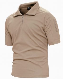 Turn Down Collar Outdoor Camping Shirt