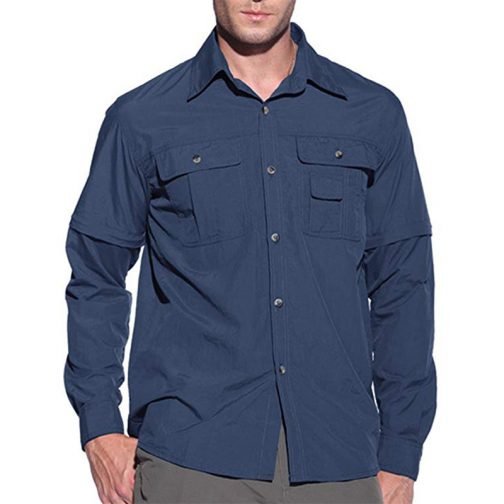 Removable Sleeves Hiking Shirt