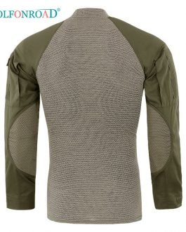 Rip-stop Solid Color Tactical T Shirt