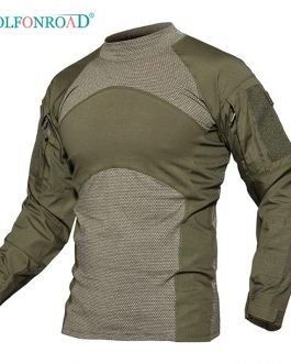 Rip-stop Solid Color Tactical T Shirt