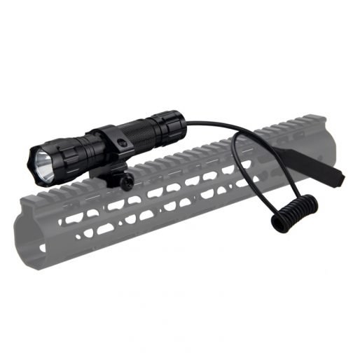 White/Green/Red LED Hunting Flashlight - Image 3