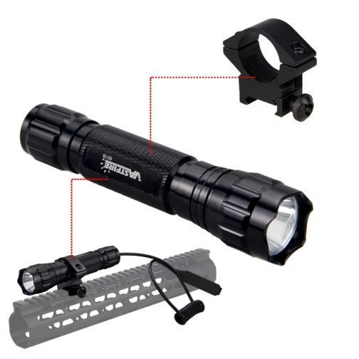 White/Green/Red LED Hunting Flashlight - Image 6