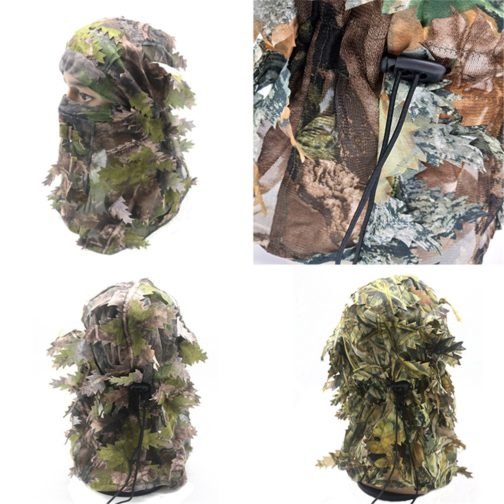 3D Camouflage Balaclava Full Face Mask Wargame Cycling Hunting Army Bike Military Helmet Liner Tactical Airsoft 4