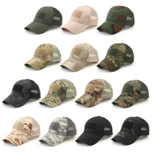 Tactical army cap Outdoor Sport Military Cap Camouflage Hat Simplicity Army Camo Hunting Cap For Men 5